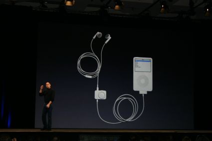iPod remote control with FM tuner 